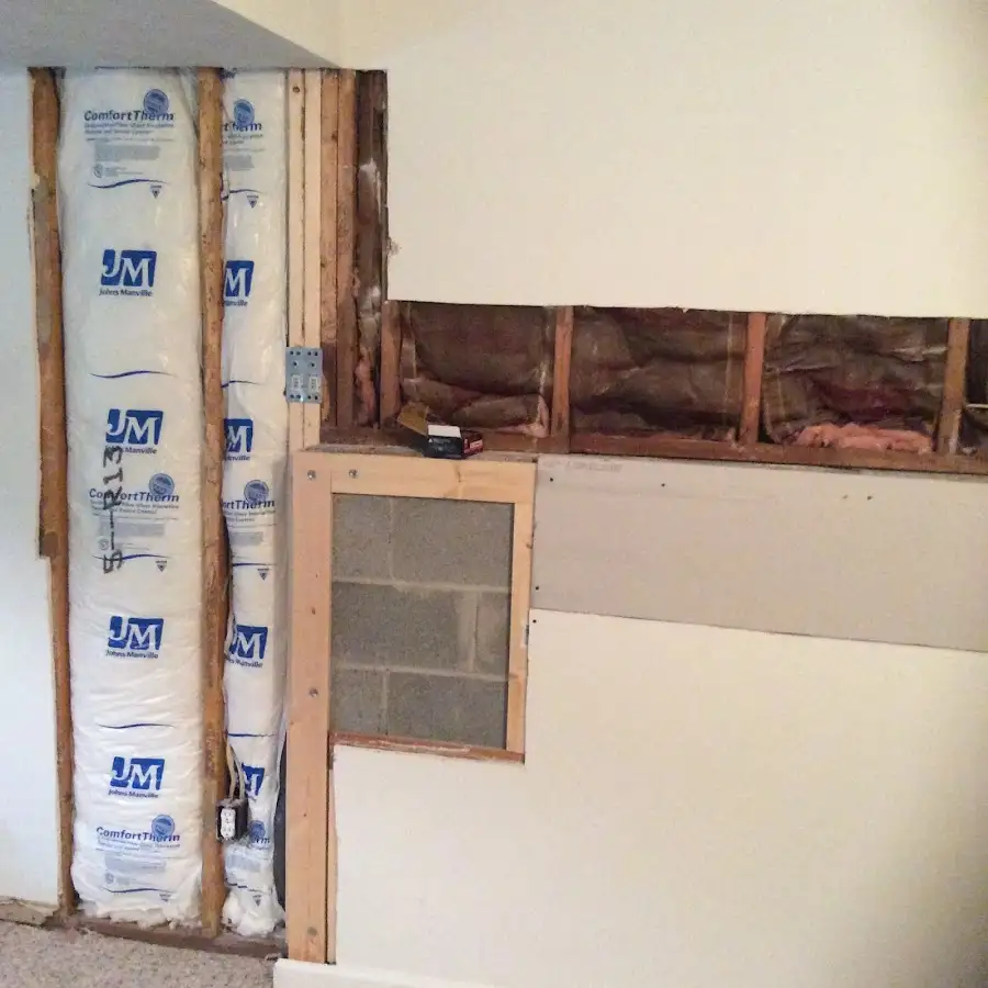 Wall insulation replacement during Structural Drying in Ewa Villages